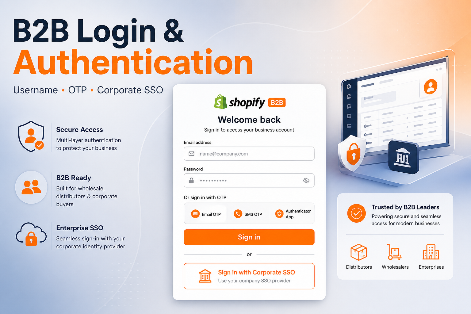 Shopify B2B Customer Accounts Login video thumbnail